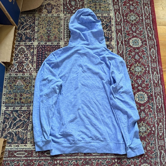 Rhoback Hesi Performance Hoodie Men’s Large Heathered Blue - Picture 2 of 5